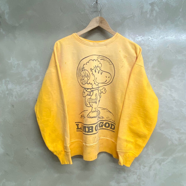 SAINT MICHAEL CREW NECK SWEAT SHIRTS ' LAMB OF GOD ' / Saint Michael
