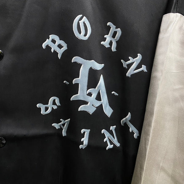 SAINT MICHAEL x BORN X RAISED SATIN JACKET -COLLABORATION- / Saint Michael