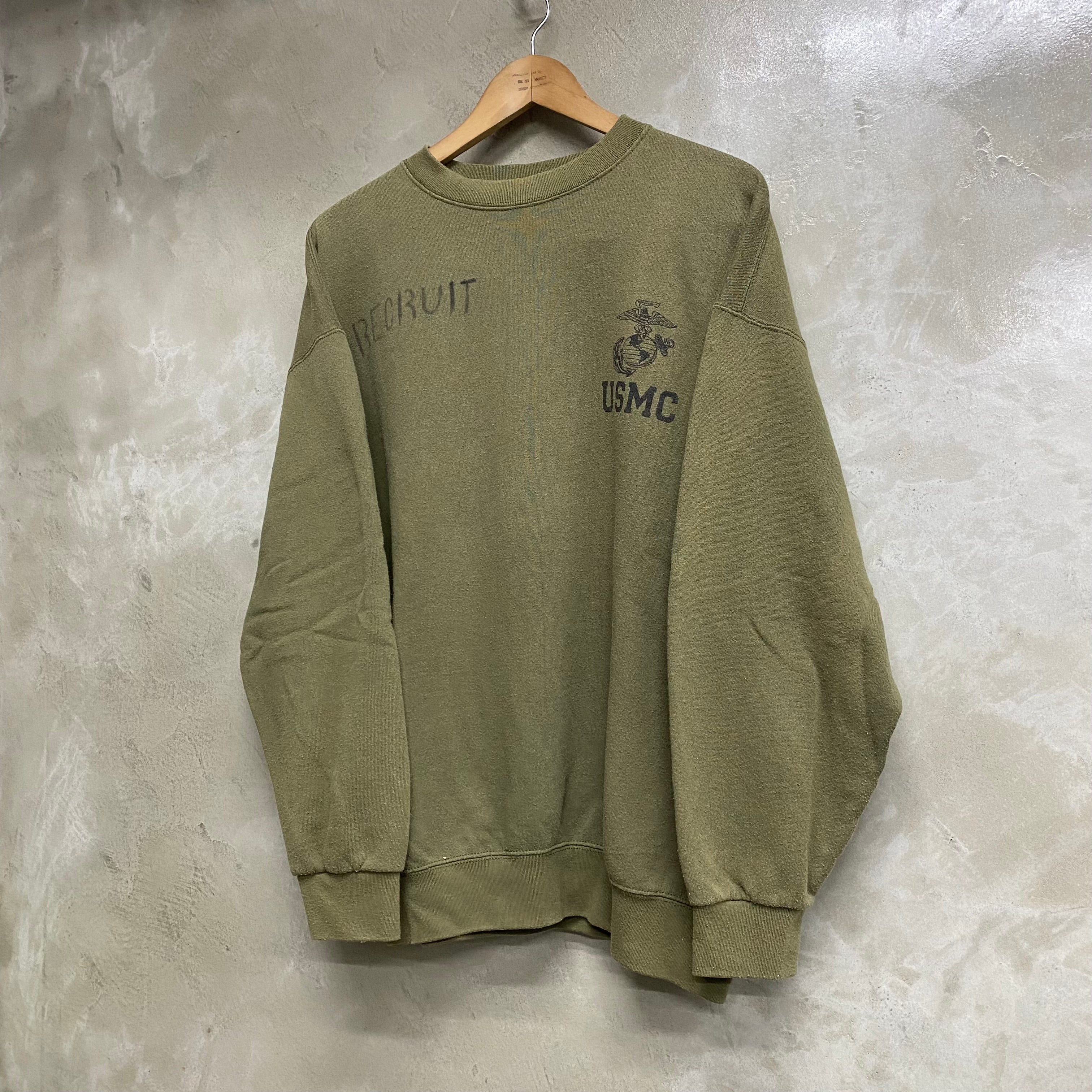 [ ONLY ONE ! ] U.S.M.C TRAINING SWEAT SHIRT / U.S. MILITARY