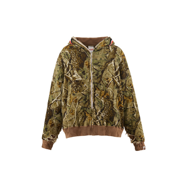 SAINT Mxxxxxx x A BATHING APE  ZIP HOODIE “ SAHARK “ -COLLABORATION-/ Saint Michael