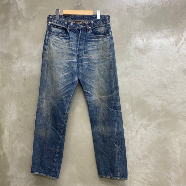 SAINT MICHAEL x BerBerJin DENIM PANTS ' 5POCKET DEMAGE ' -COLLABORATION- / Saint Michael