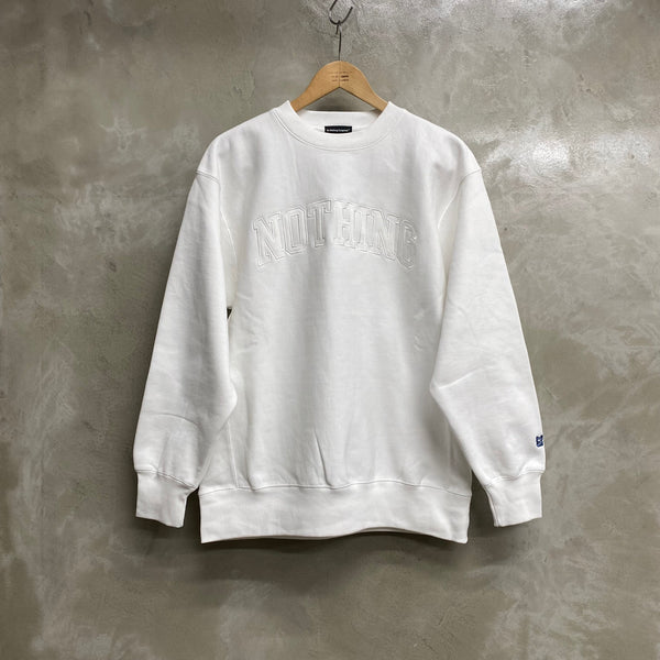 ［ FINAL ONE ! ］Do Nothing Congress “NOTHING” Lettered Wappen CREW  / Do Nothing Congress