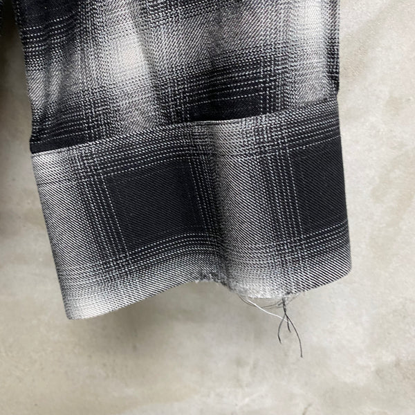 DISTRESSED OPEN COLLAR SHIRT / LOCALS ONLY