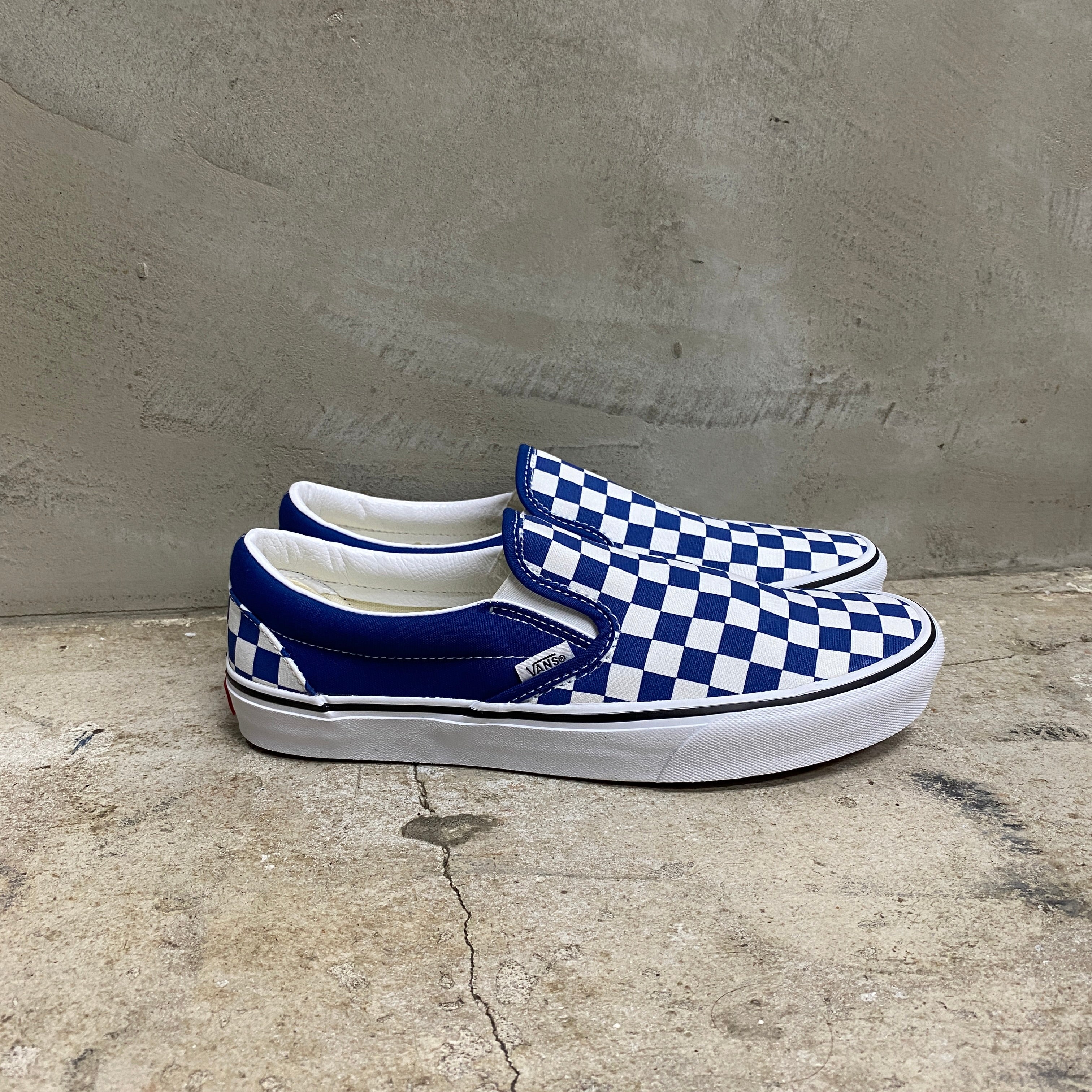 Classic Slip-On " CHCKERBOARD "-VANS CLASSIC LINE-