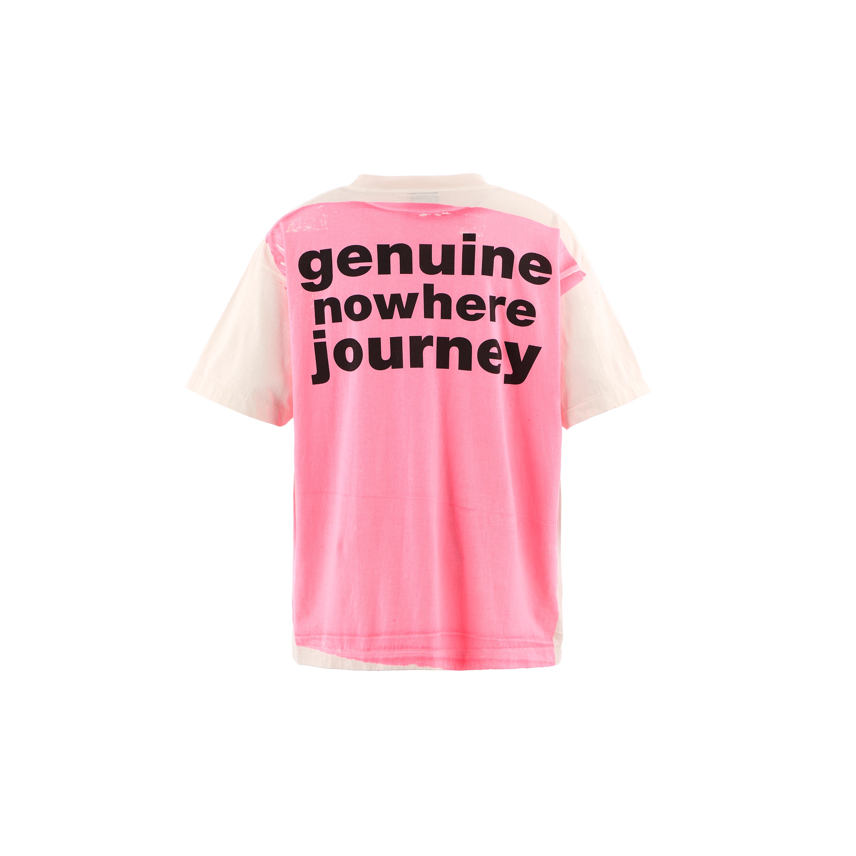 [ FINAL ONE ! ] SAINT Mxxxxxx x A BATHING APE  SHORT SLEEVE T-SHIRTS ' HAND PRINT ' -COLLABORATION-/ Saint Michael