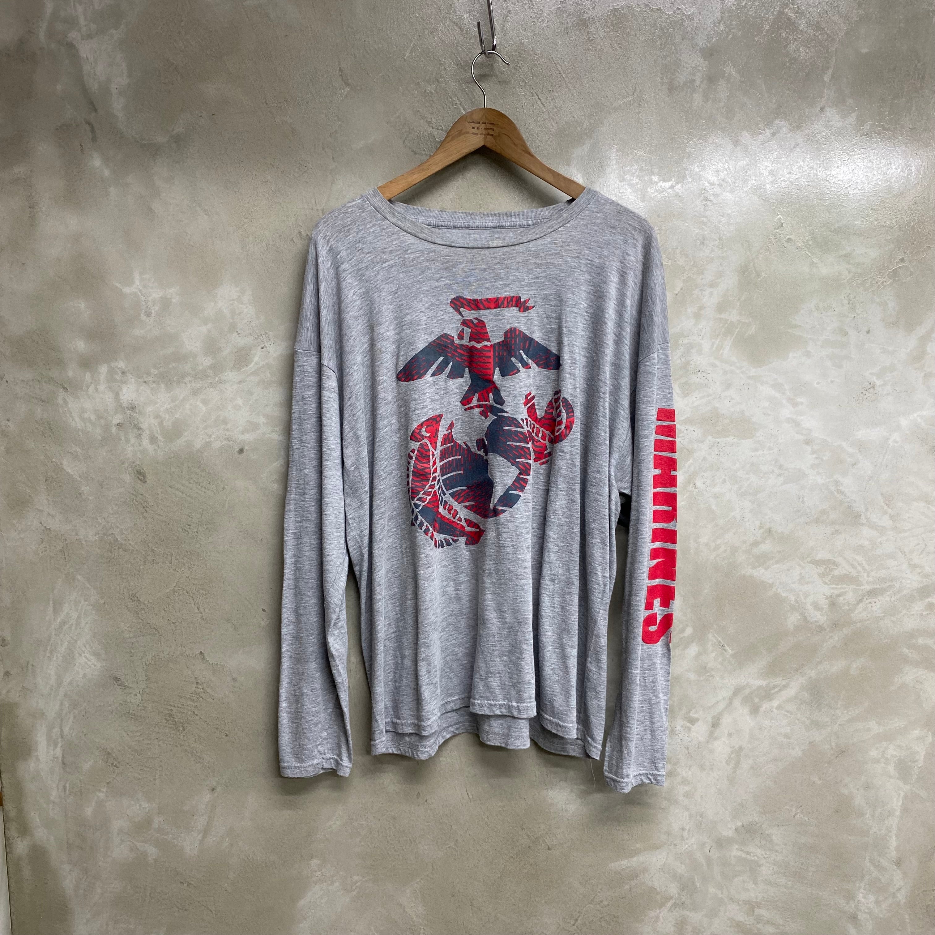 [ ONLY ONE ! ] USMC LONG SLEEVE T-SHIRT / U.S. MILITARY