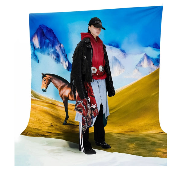 AIDOS MAGAZINE Trompe I'Oeil Bandana  / AIDOS MAGAZINE