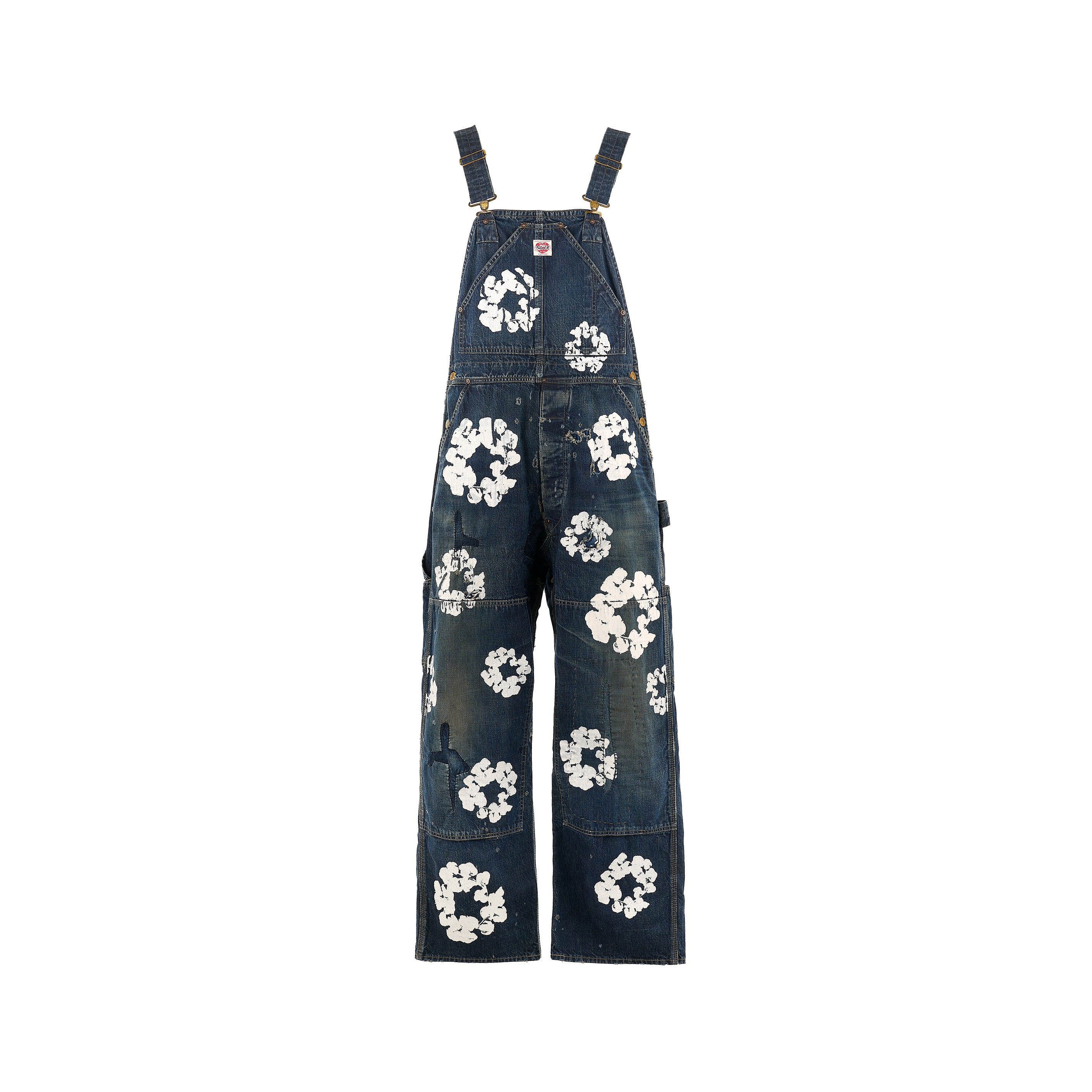 SAINT Mxxxxxx X DENIM TEARS DOUBLE KNEE OVERALL ‘ CT WREATH ‘ / Saint Michael