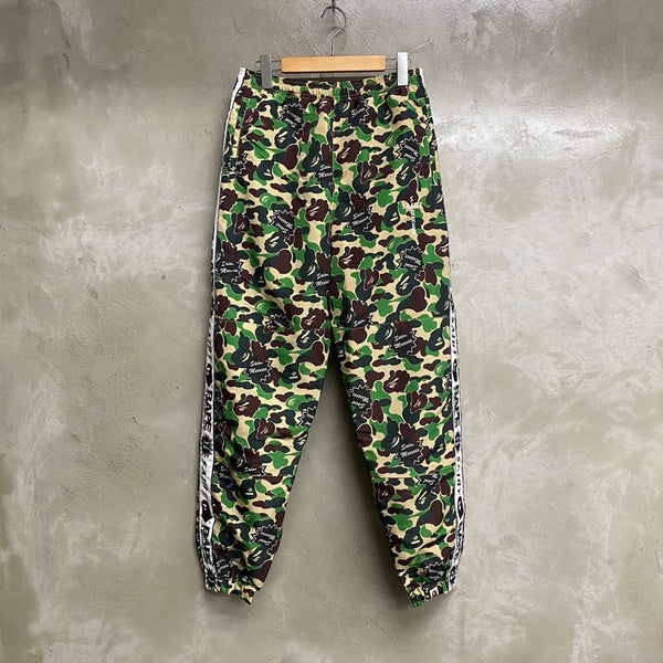 SAINT MICHAEL x BAPE® TRACK PANTS ' ST APE ' -COLLABORATION-/ Saint Michael