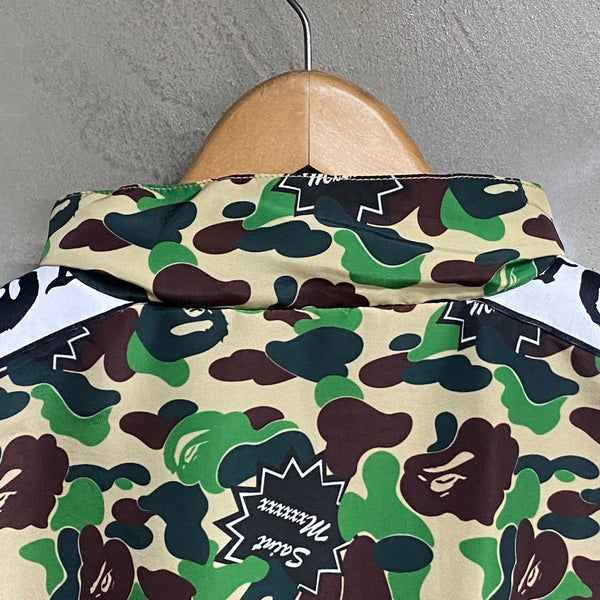 SAINT MICHAEL x BAPE® TRACK JACKET ' ST APE ' -COLLABORATION- / Saint Michael