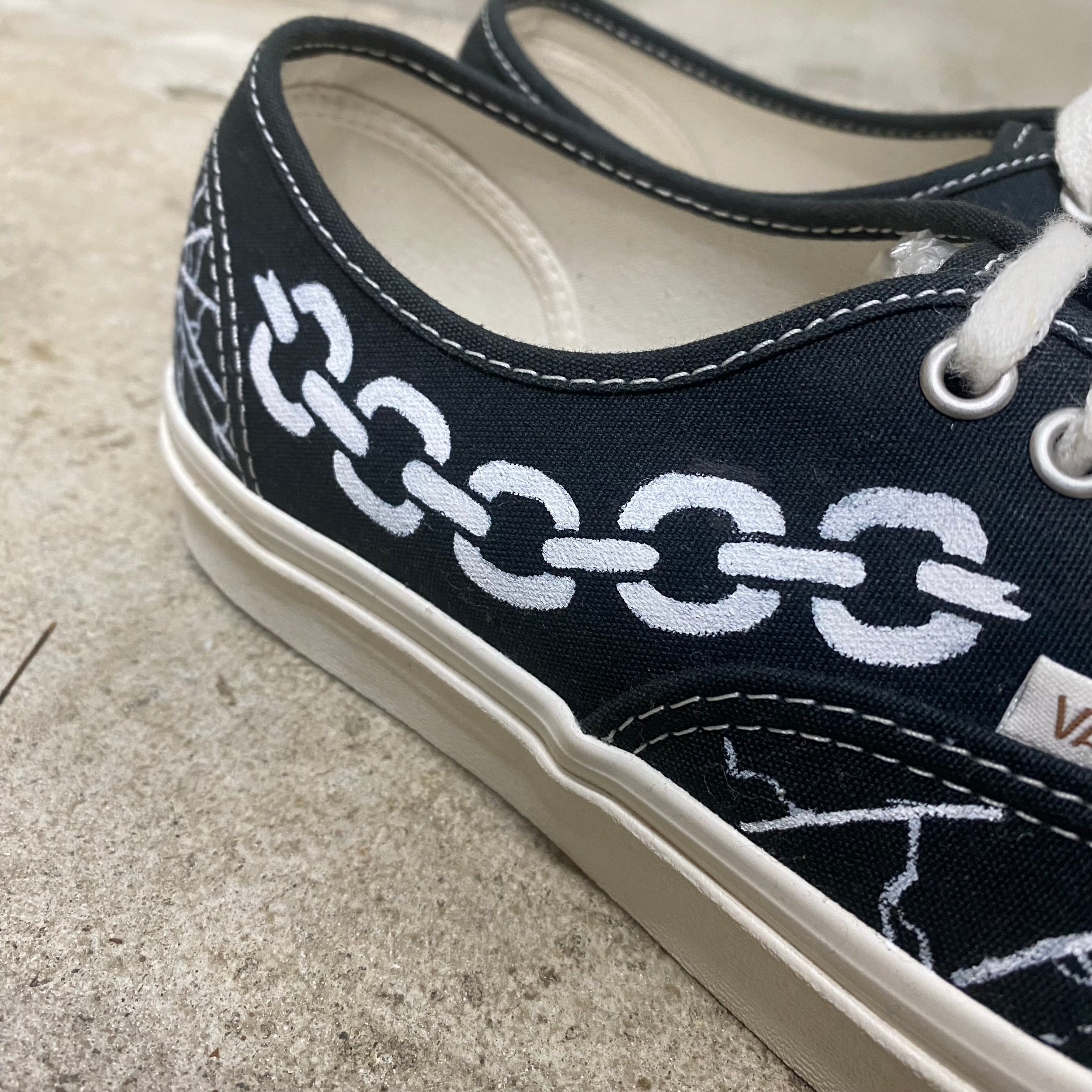 DRAWING AUTHENTIC Eco Theory ‘ CRACK & CHAIN ‘  /- SOF × VANS × ANEX-