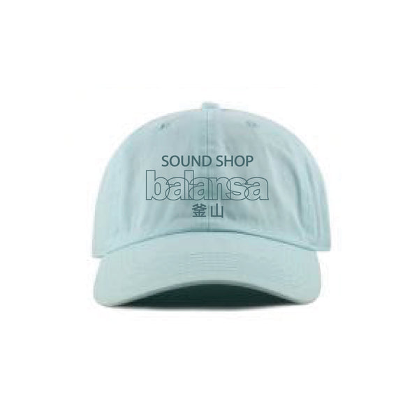 ［ FINAL ONE ! ］BALANSA  SSB LOGO COTTON BALL CAP  “ AQUA “  / SOUND SHOP BALANSA