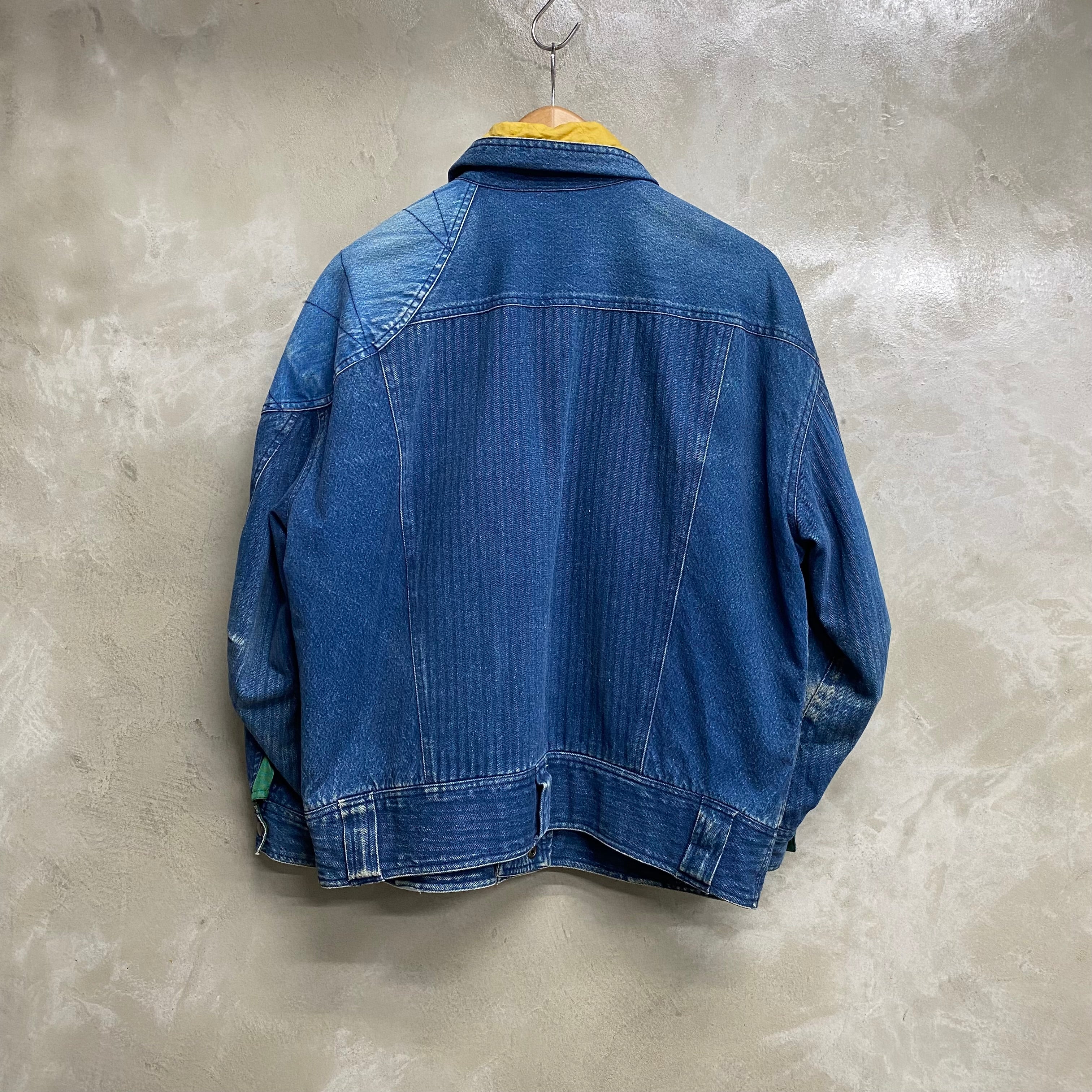 [ USED ] ISSEY SPORTS DENIM JACKET  / ARCHIVE BRAND