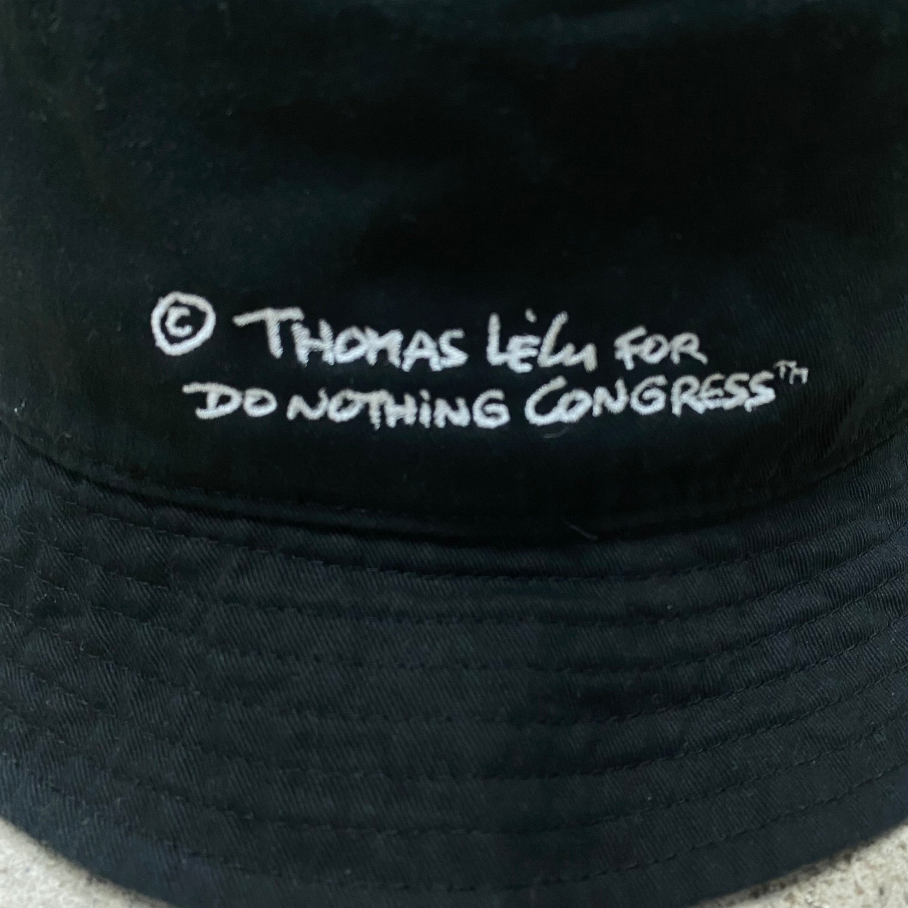 ［ FINAL ONE ! ］Do Nothing Congress BUCKET HAT DNC x Thomas Lelu " TODAY I DID NOTHING  " / Do Nothing Congress
