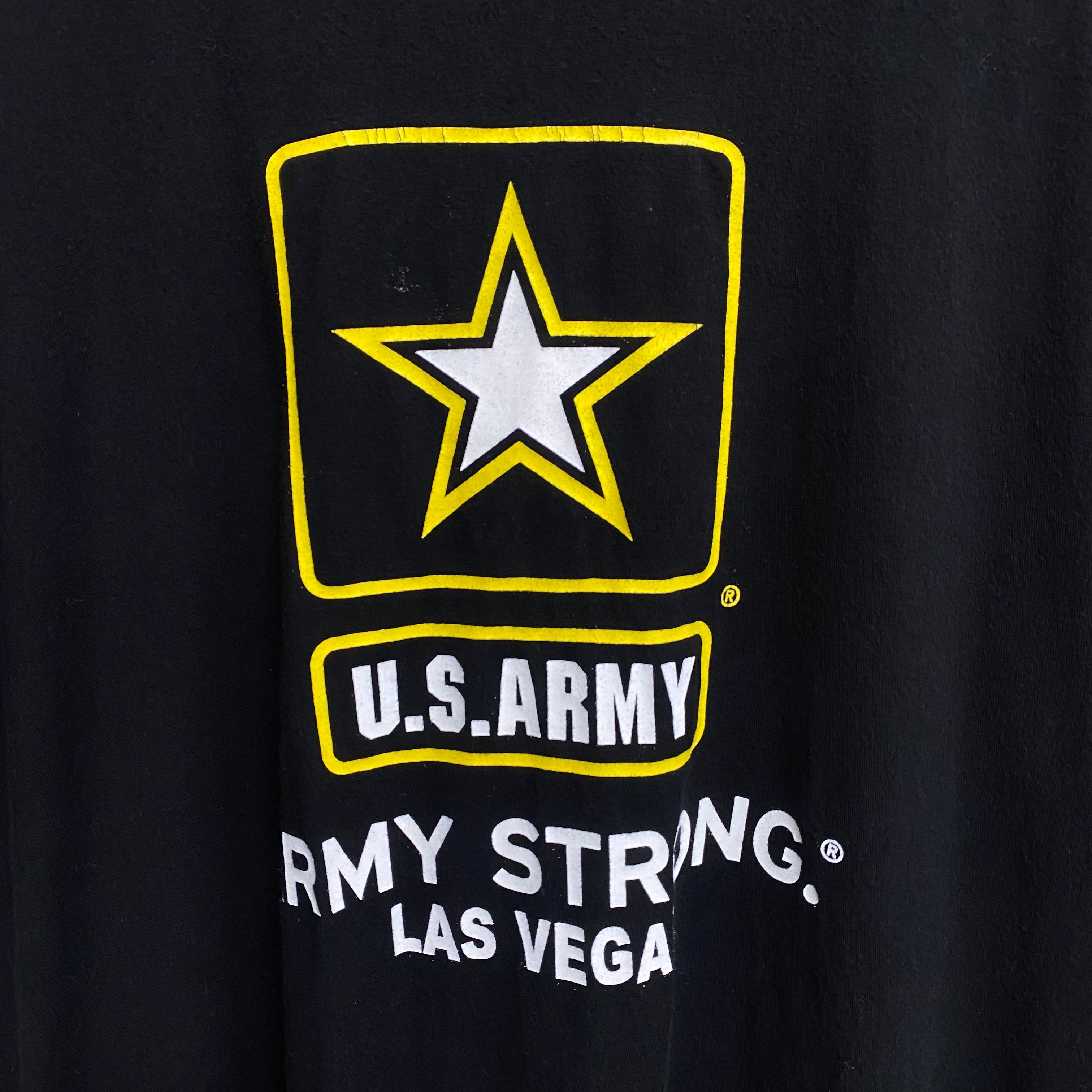 [ ONLY ONE ! ] U.S.ARMY “ ARMY STRONG ” SLEEVE T-SHIRT / U.S.MILITARY