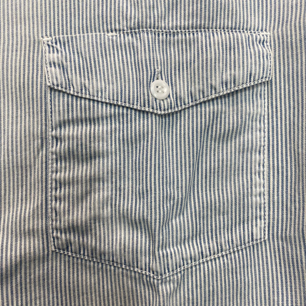 SAINT Mxxxxxx HICKORY LONG SLEEVE SHIRT ‘ STRIPE ’ / Saint Michael