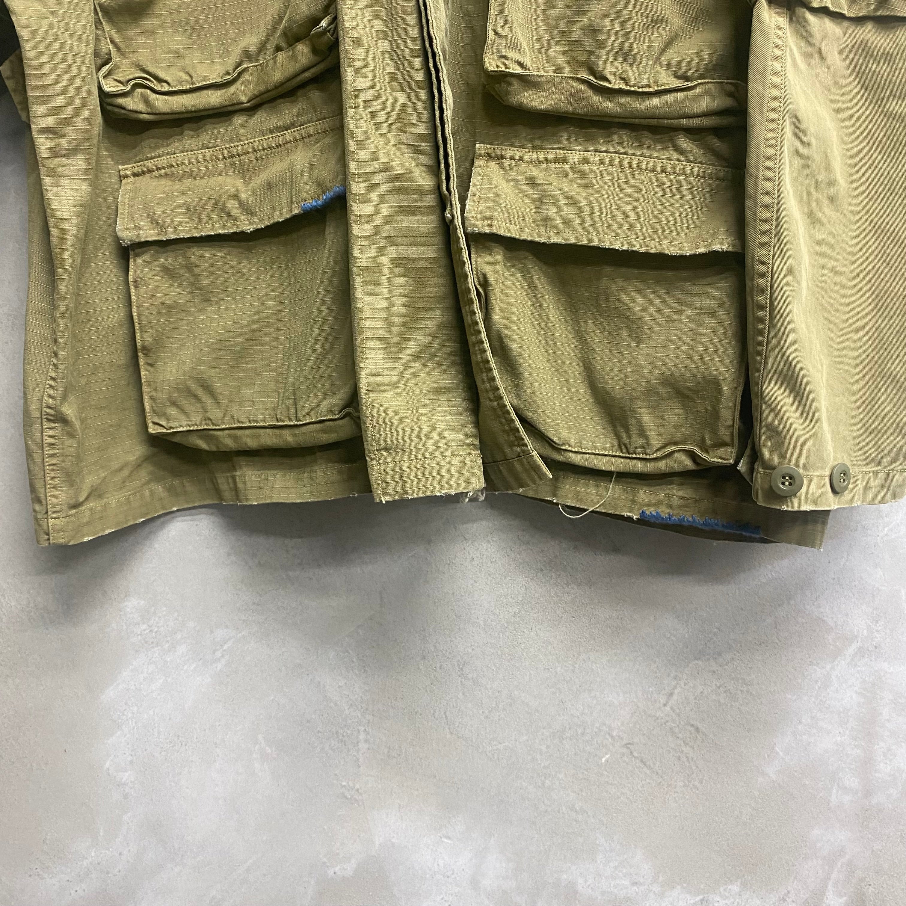 Repaired Ripstop Fatigue Jacket / KAMIYA