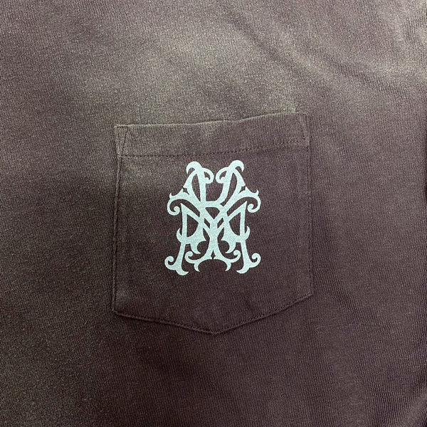 KAMIYA “ KMY SNAKE “   Distressed L/S POCKET TEE / KAMIYA