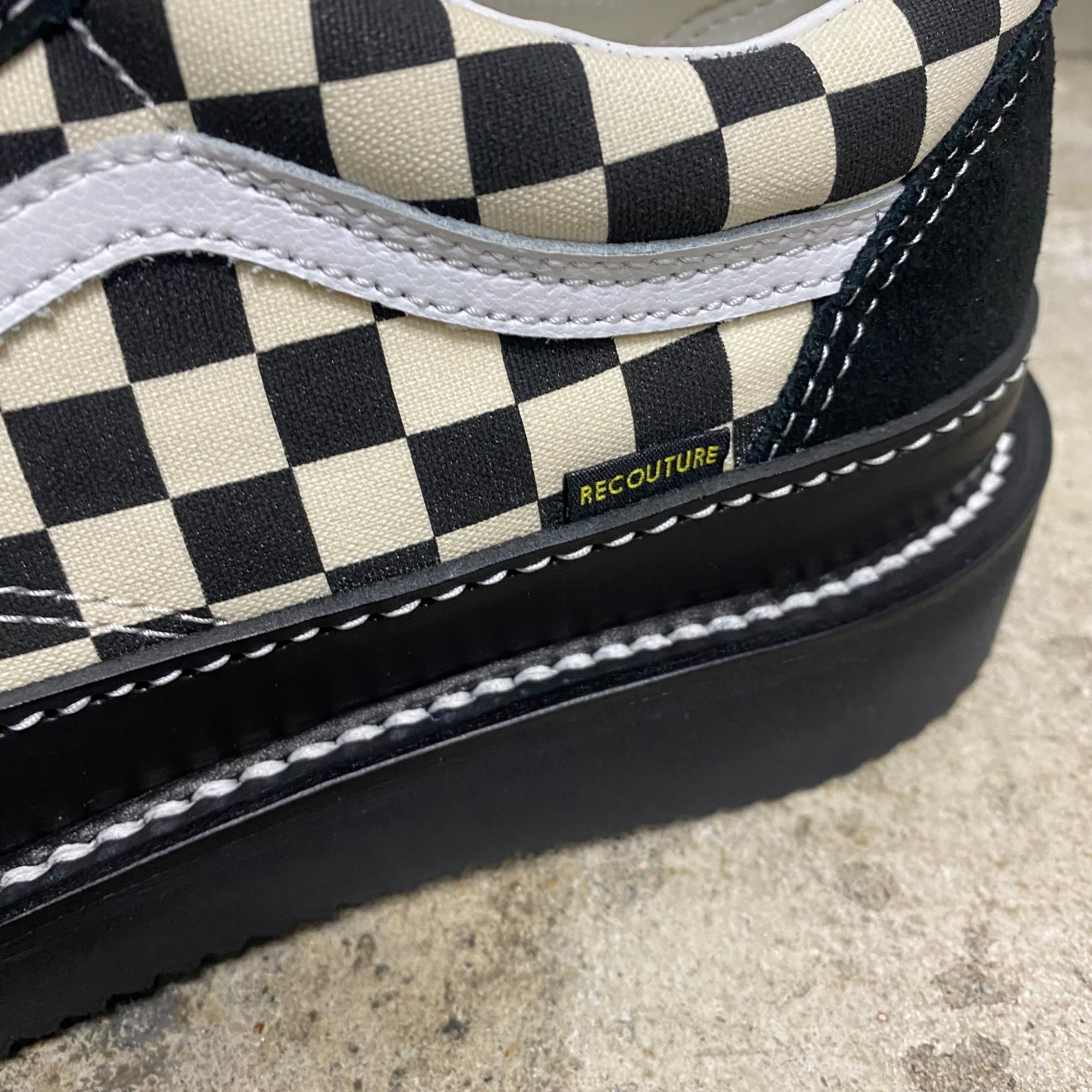 CUSTOM OLD SKOOL   -RECOUTURE × VANS × ANEX-
