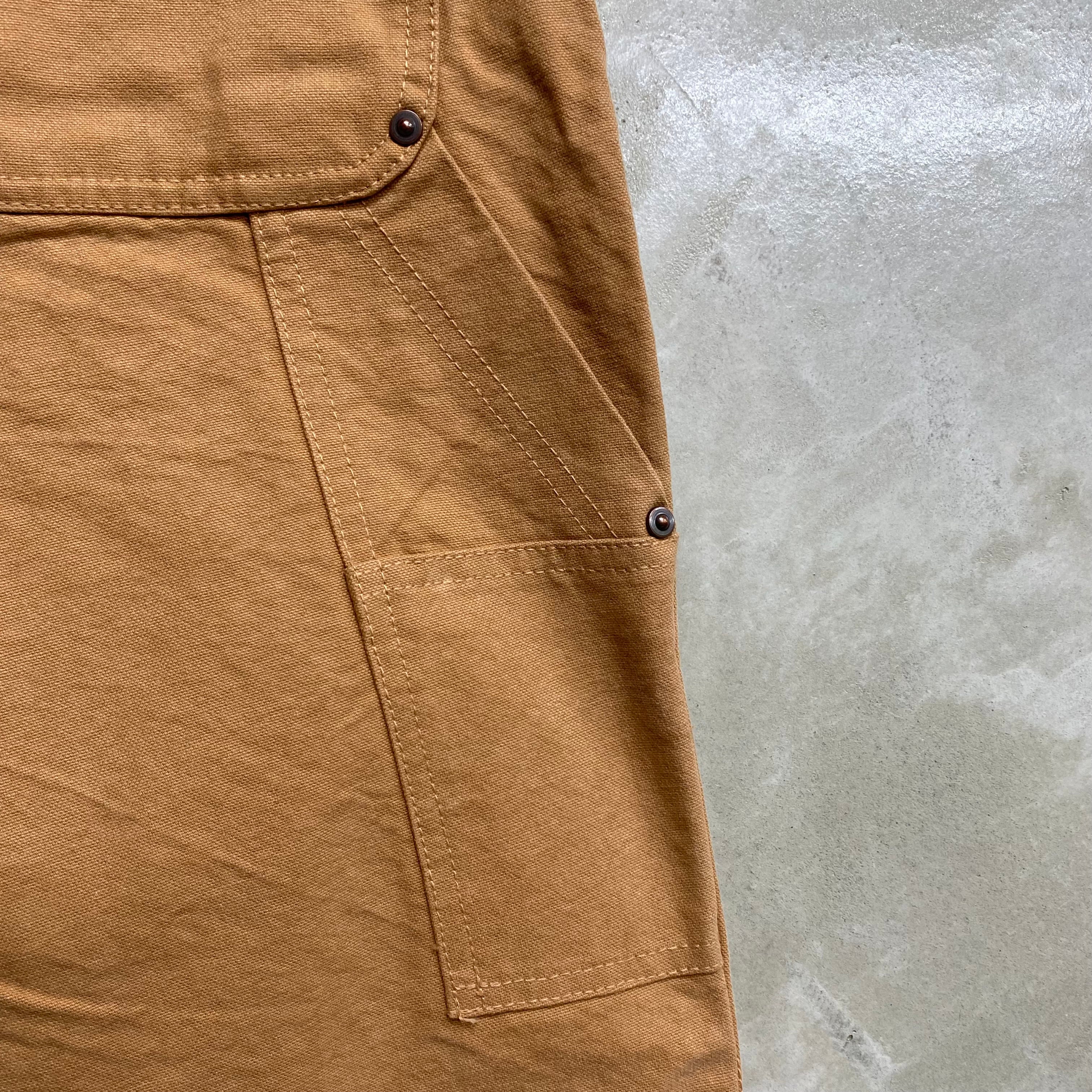 DUCK CANVAS DOUBLE KNEE CROPPED PANTS  / LOCALS ONLY