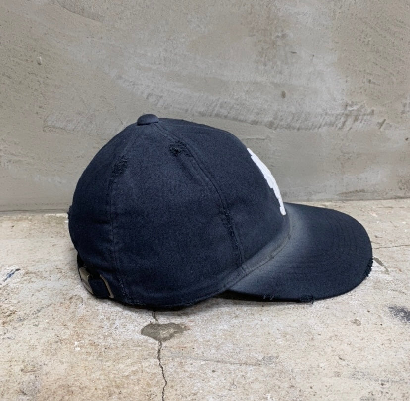 KAMIYA  "KMY" Distressed Cap / KAMIYA