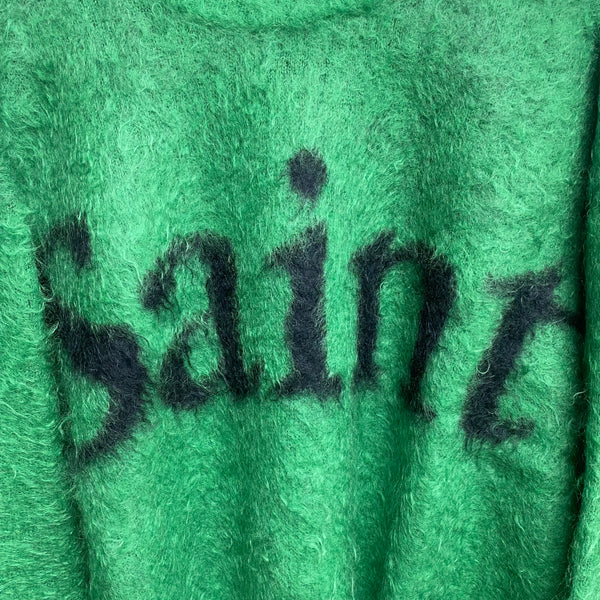 SAINT MICHAEL CREW NECK SWEATER ' SAINT ' / Saint Michael