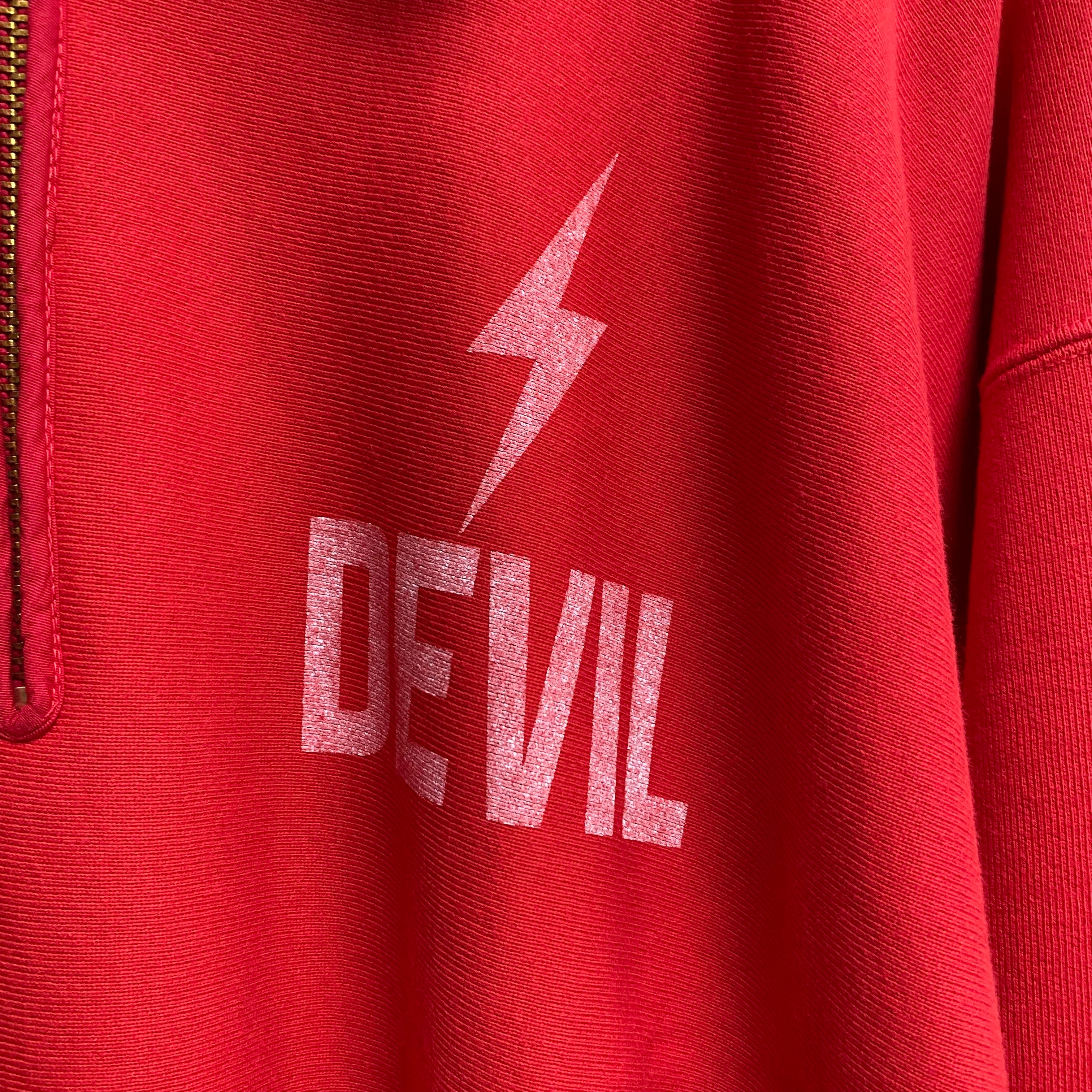 ANGEL HALF ZIP SWEAT SHIRT  / LOCALS ONLY