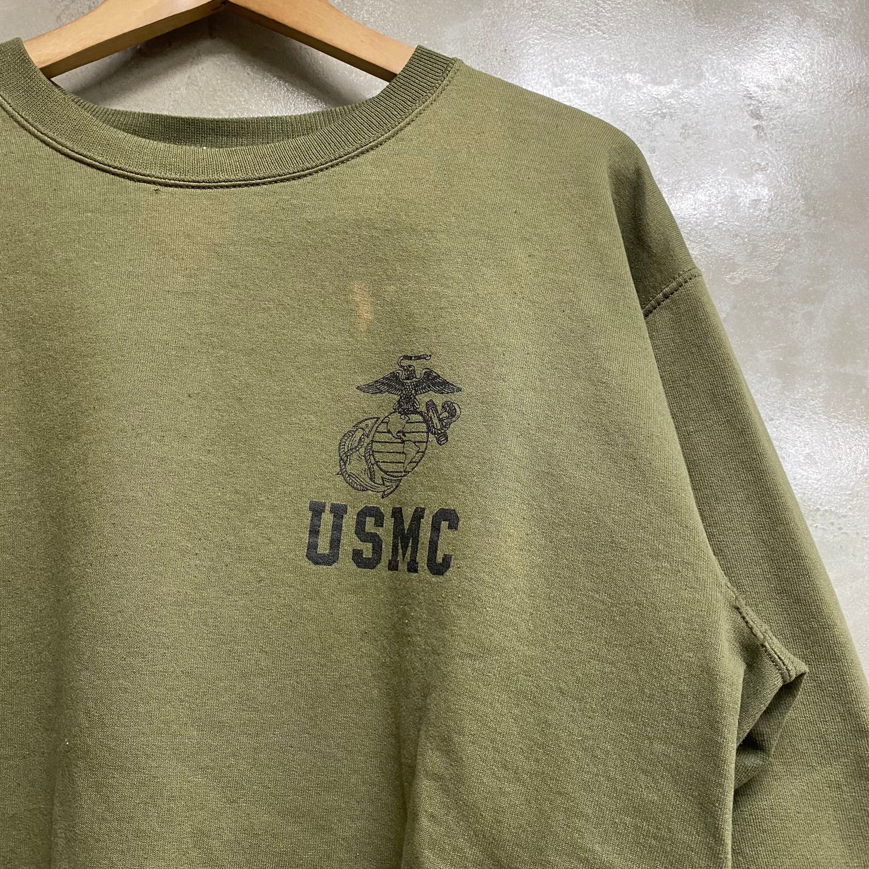 [ ONLY ONE ! ] U.S.M.C TRAINING SWEAT SHIRT / U.S. MILITARY