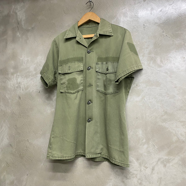 [ ONLY ONE ! ] US ARMED FORCES CUSTOM UTILITY SHORT SLEEVE SHIRT / US MILITARY