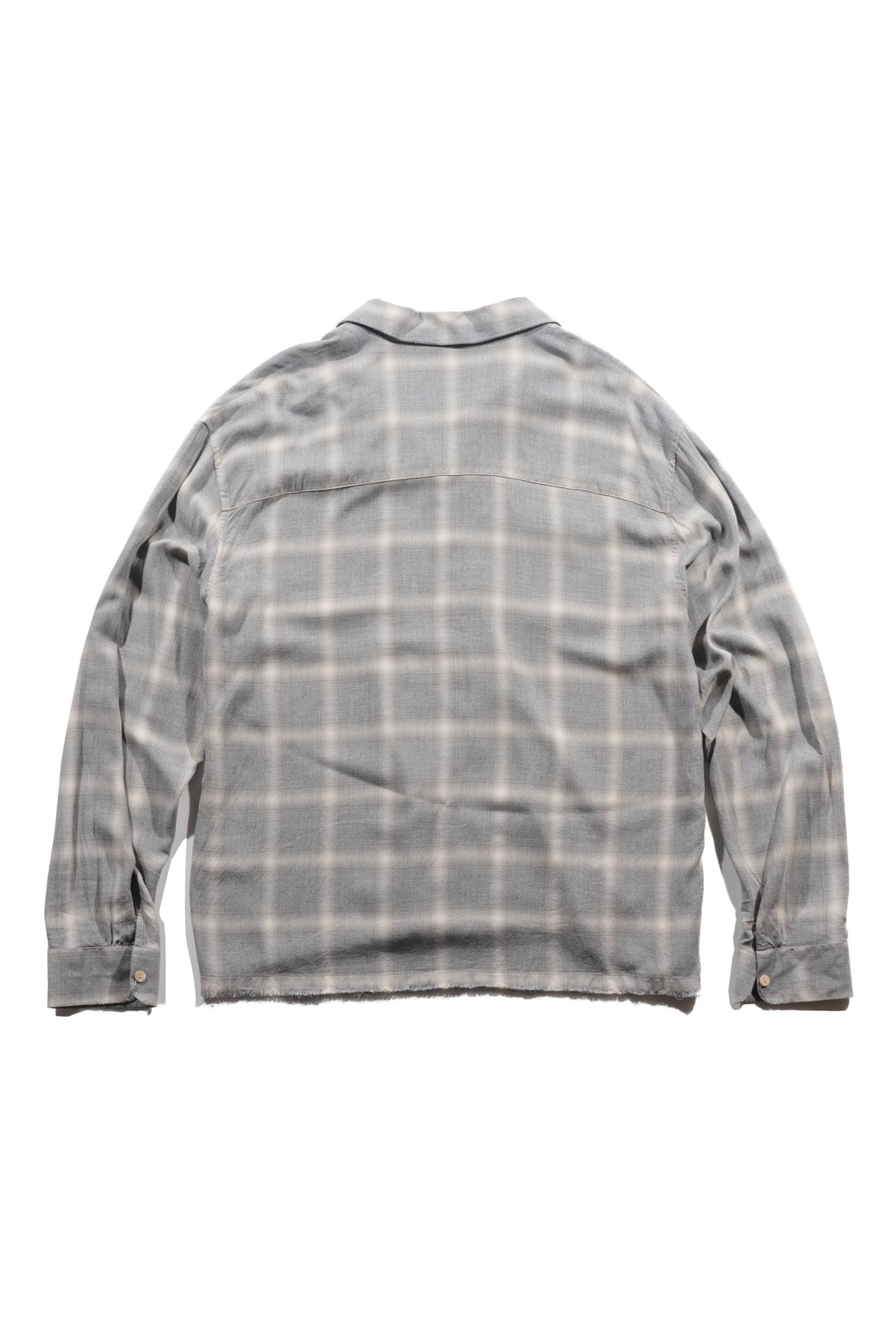 DISTRESSED OPEN COLLAR SHIRT / LOCALS ONLY