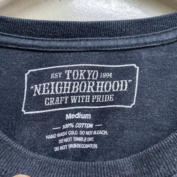 [ USED ] USED NEIGHBORHOOD SHORT SLEEVE SHIRT “ TOUR “  / USED STREET