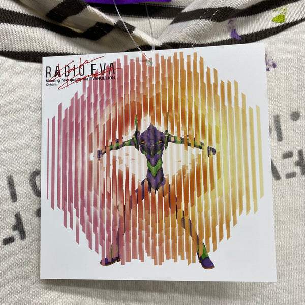 EVA-01 ART HOOD CUTSEWN BY KOSUKE KAWAMURA / RADIO EVA