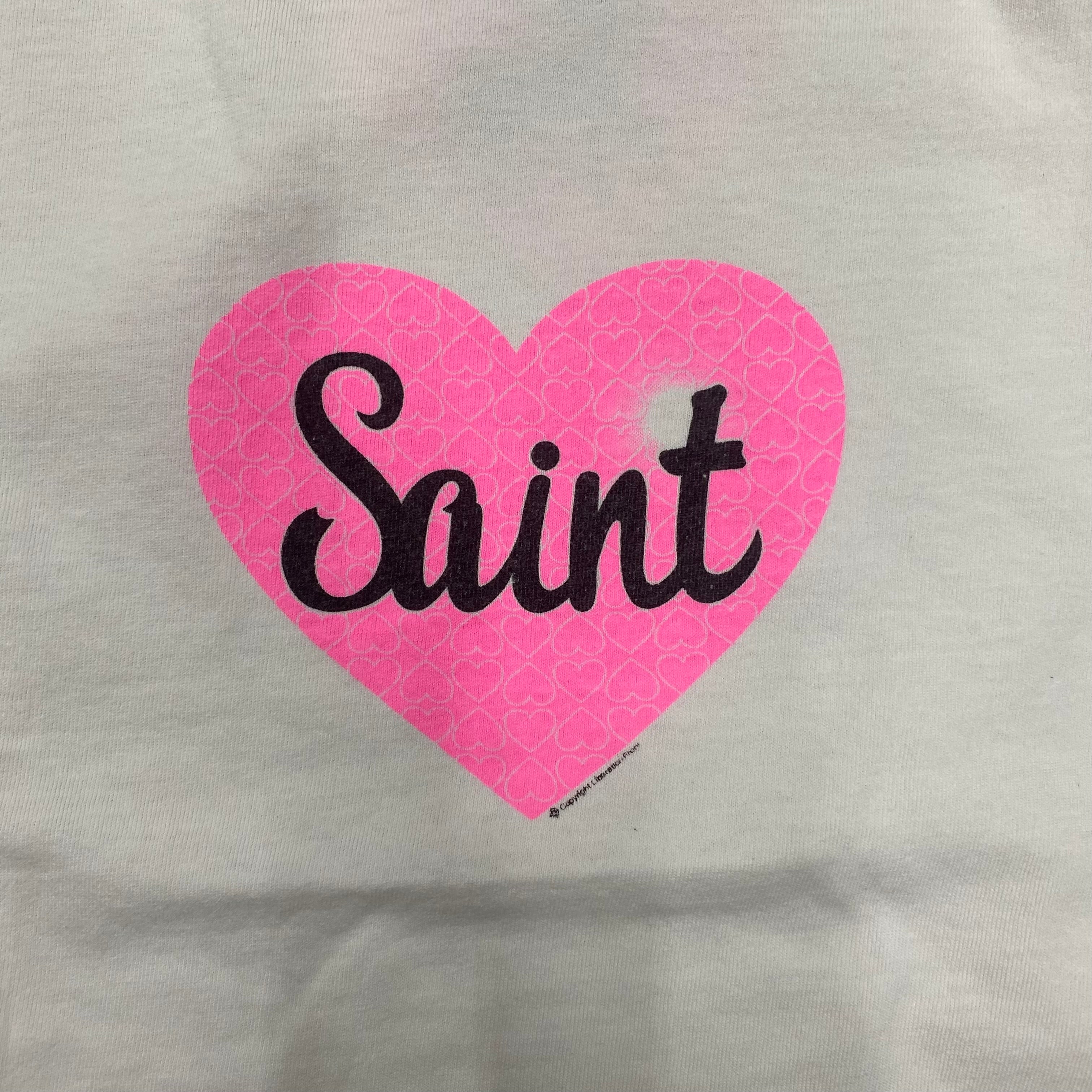 SAINT Mxxxxxx SHORT SLEEVE T-SHIRT ' HEART SAINT ' / Saint Michael