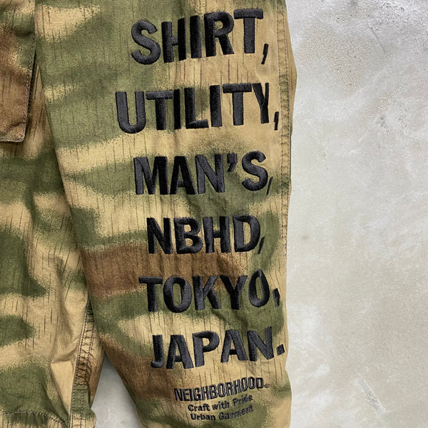 [ USED ] NEIGHBORHOOD UTILITY SHIRTS / USED STREET