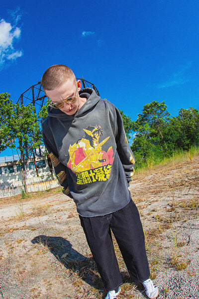 SAINT MICHAEL × CLOT HOODIE ' 聖闘士 ' - COLLABORATION - / Saint Michael