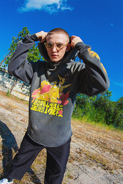 SAINT MICHAEL × CLOT HOODIE ' 聖闘士 ' - COLLABORATION - / Saint Michael