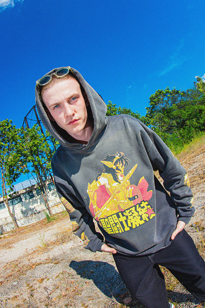 SAINT MICHAEL × CLOT HOODIE ' 聖闘士 ' - COLLABORATION - / Saint Michael
