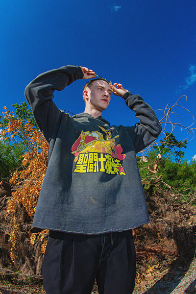 SAINT MICHAEL × CLOT HOODIE ' 聖闘士 ' - COLLABORATION - / Saint Michael