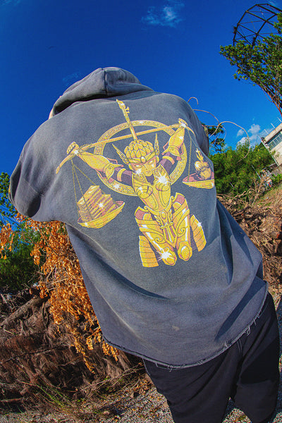 SAINT MICHAEL × CLOT HOODIE ' 聖闘士 ' - COLLABORATION - / Saint Michael