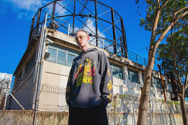 SAINT MICHAEL × CLOT HOODIE ' 聖闘士 ' - COLLABORATION - / Saint Michael