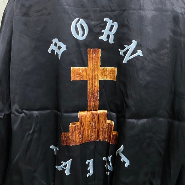 SAINT MICHAEL x BORN X RAISED SATIN JACKET -COLLABORATION- / Saint Michael