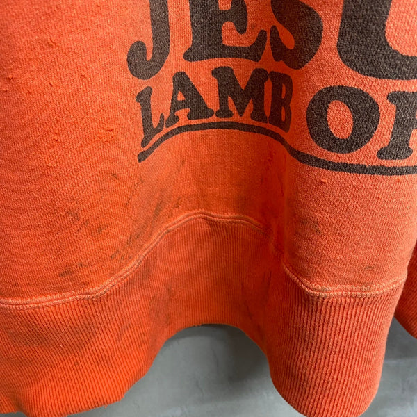 SAINT MICHAEL CREW NECK SWEAT SHIRTS ' JESUS & LAMB OF GOD ' / Saint Michael