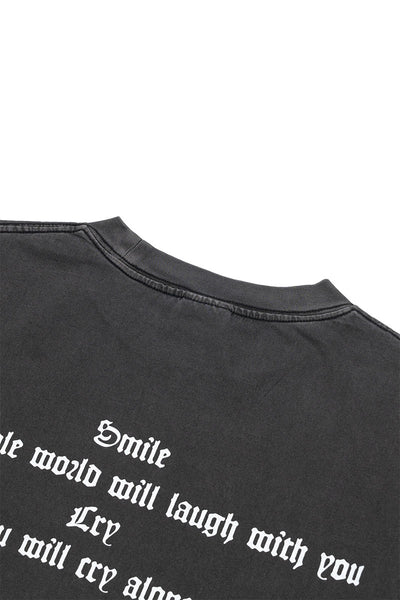 LOCALS ONLY Three face T-shirt / LOCALS ONLY