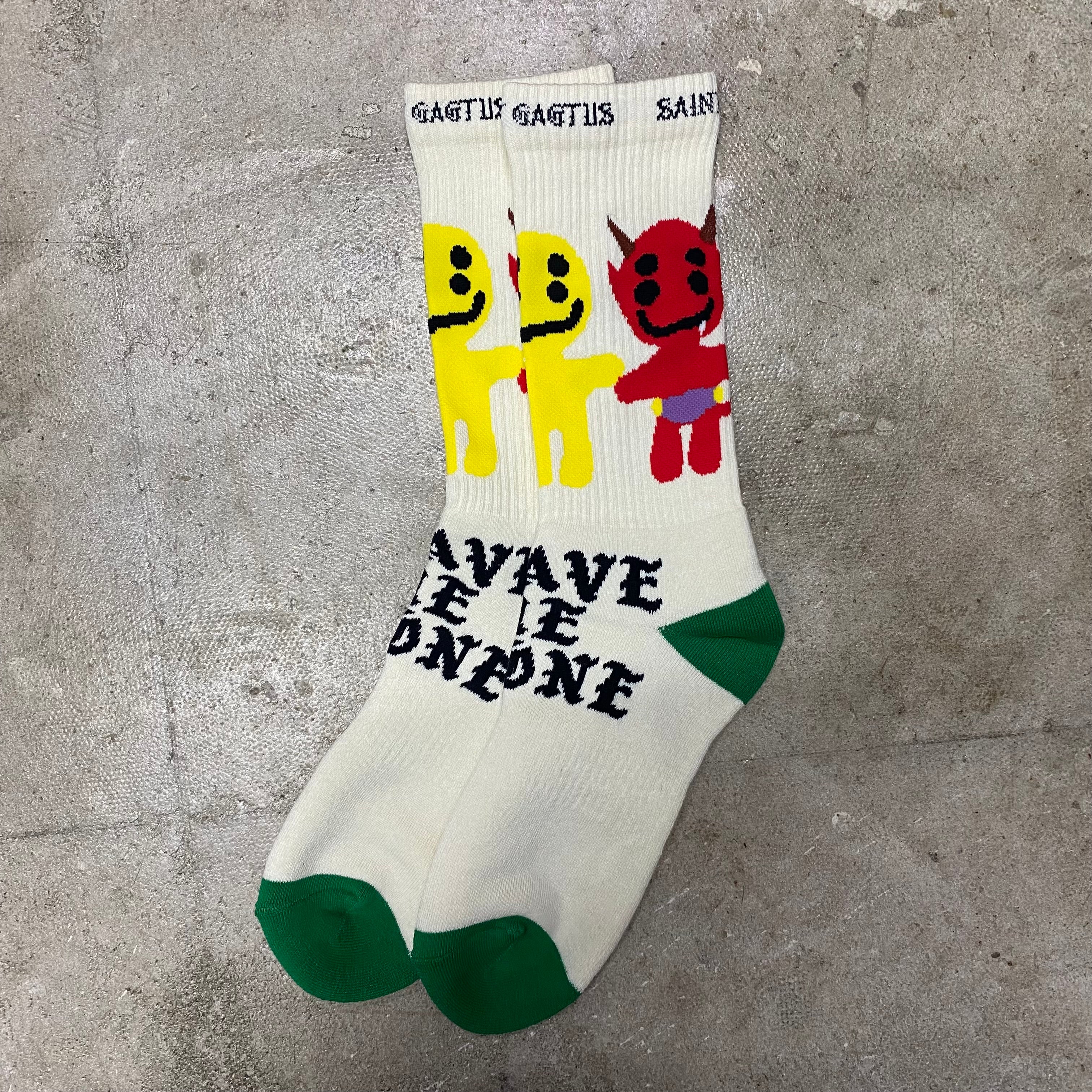 SAINT Mxxxxxx x cactus plant flea market SOCKS ' LMA ' -COLLABORATION- / Saint Michael