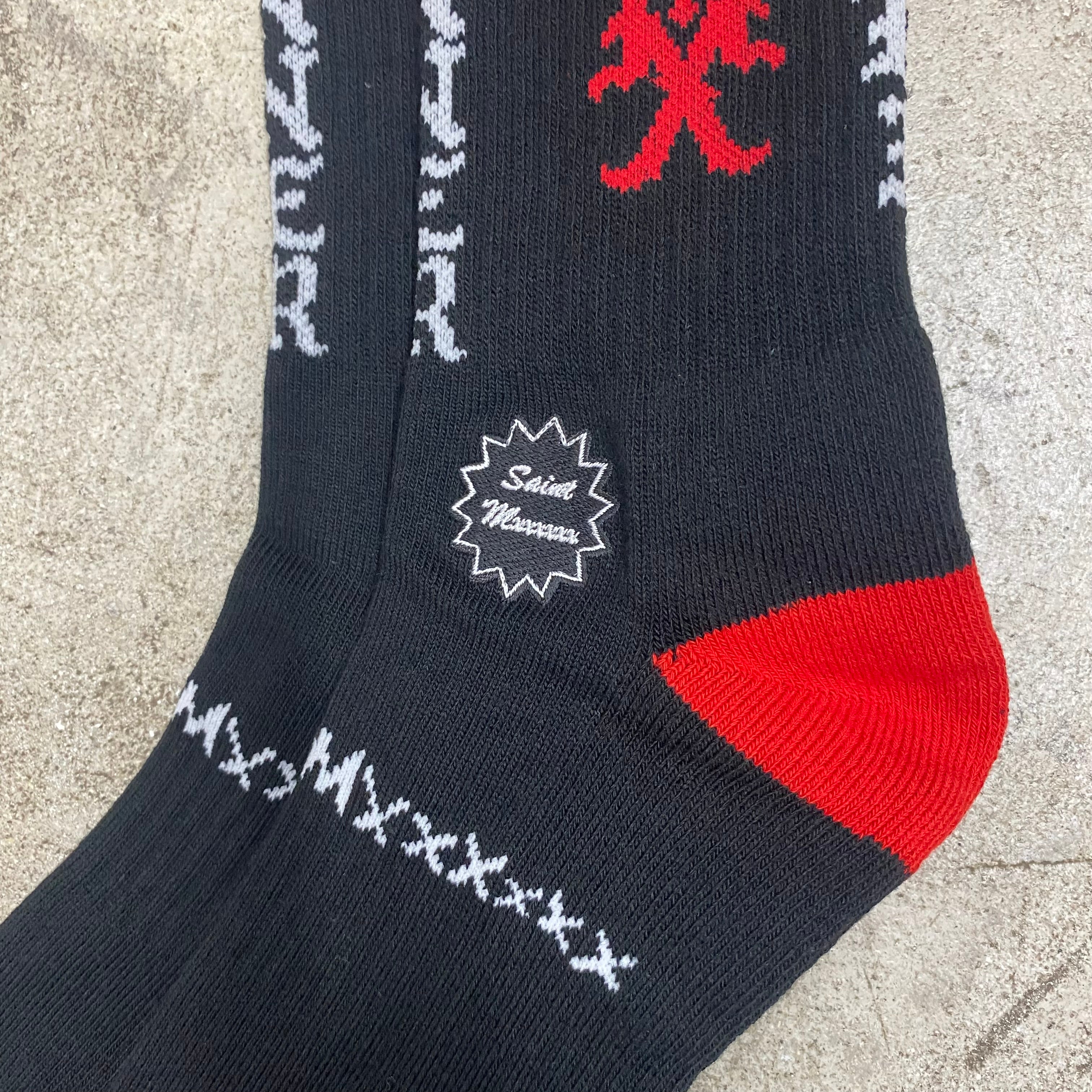 SAINT Mxxxxxx SOCKS “ SINNER “ / Saint Michael