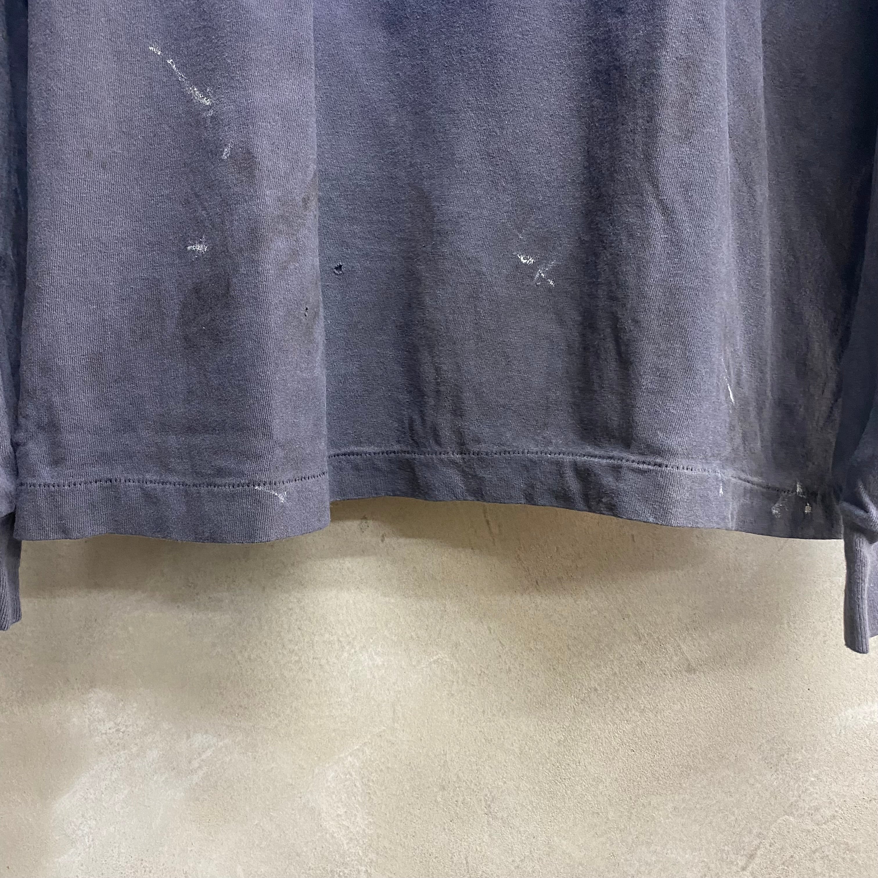 SAINT Mxxxxxx × The KLF LONG SLEEVE T-SHIRTS ' BLUE KLF  ' - COLLABORATION - / Saint Michael
