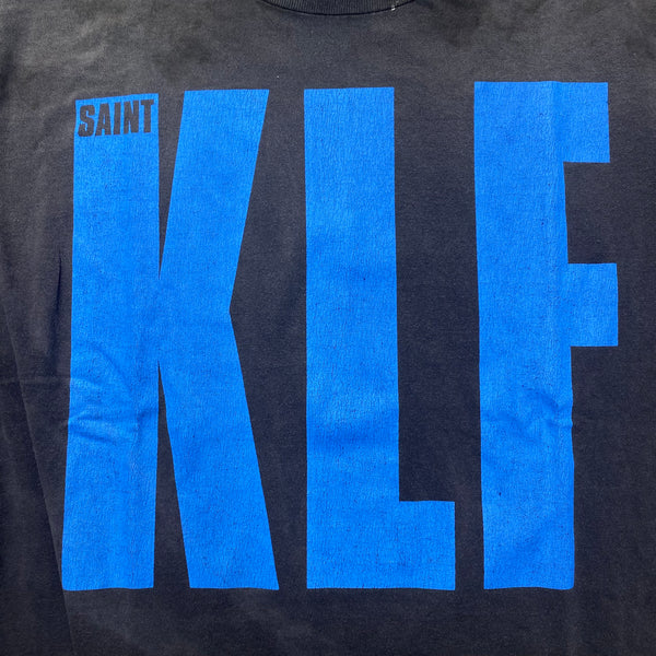 SAINT Mxxxxxx × The KLF LONG SLEEVE T-SHIRTS ' BLUE KLF  ' - COLLABORATION - / Saint Michael