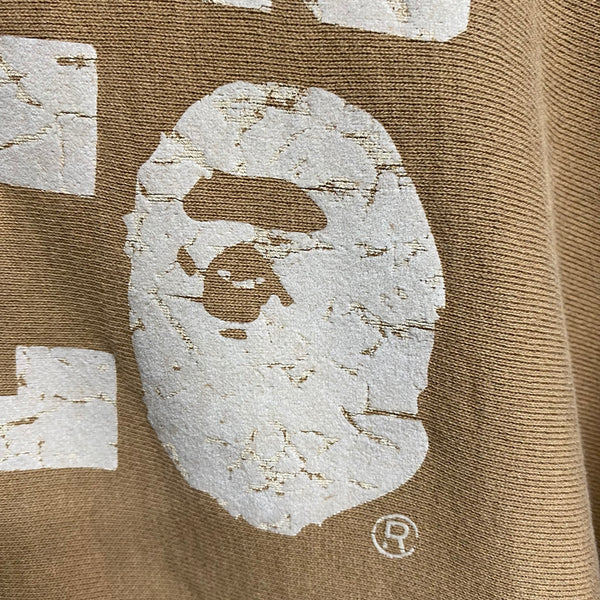 [ ONLY ONE ! ] A BATHING APE   ZIP HOODIE ‘ A BATHING APE LOGO ’ / STREET ARCHIVE PIECES