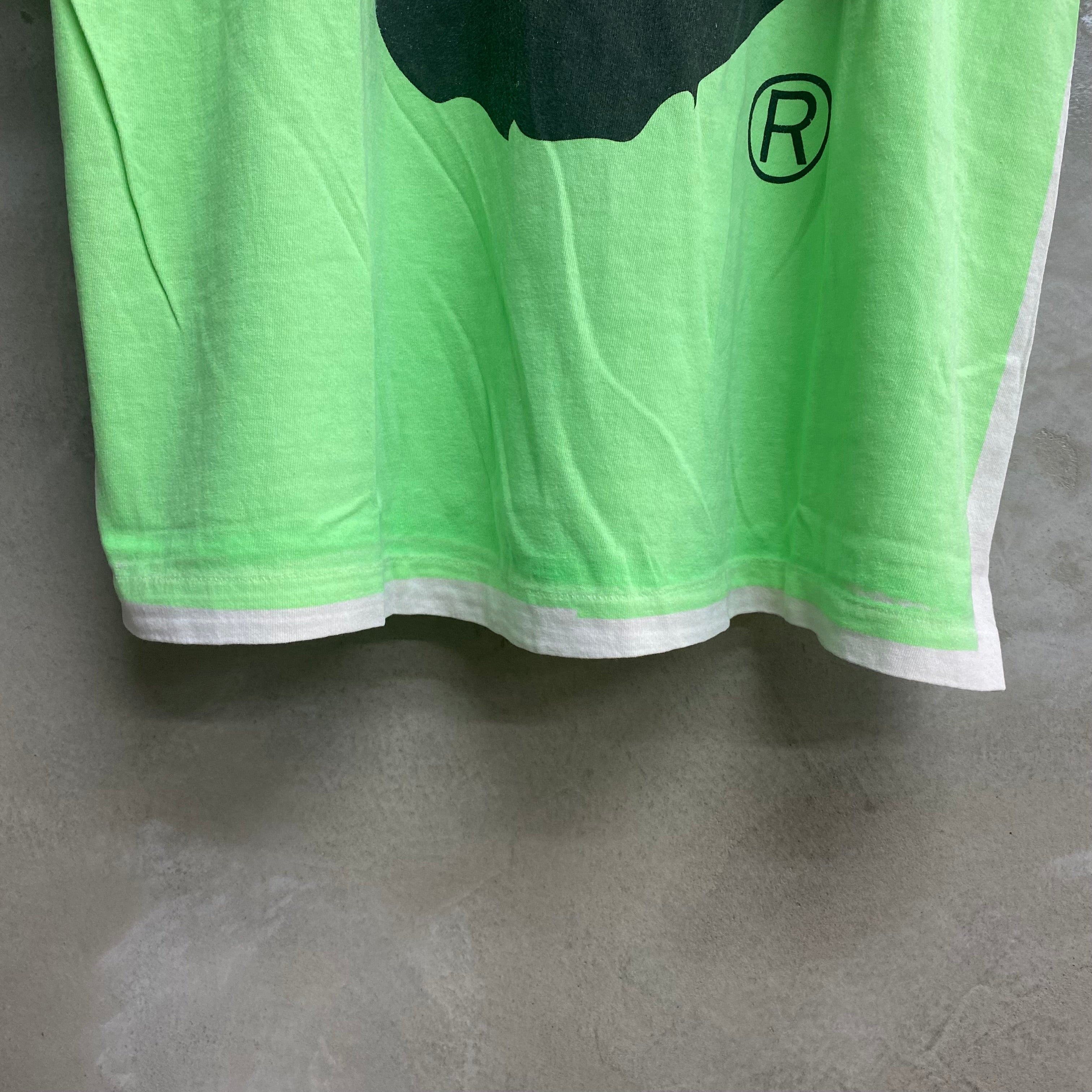 [ FINAL ONE ! ] SAINT Mxxxxxx x A BATHING APE  SHORT SLEEVE T-SHIRTS ' HAND PRINT ' -COLLABORATION-/ Saint Michael