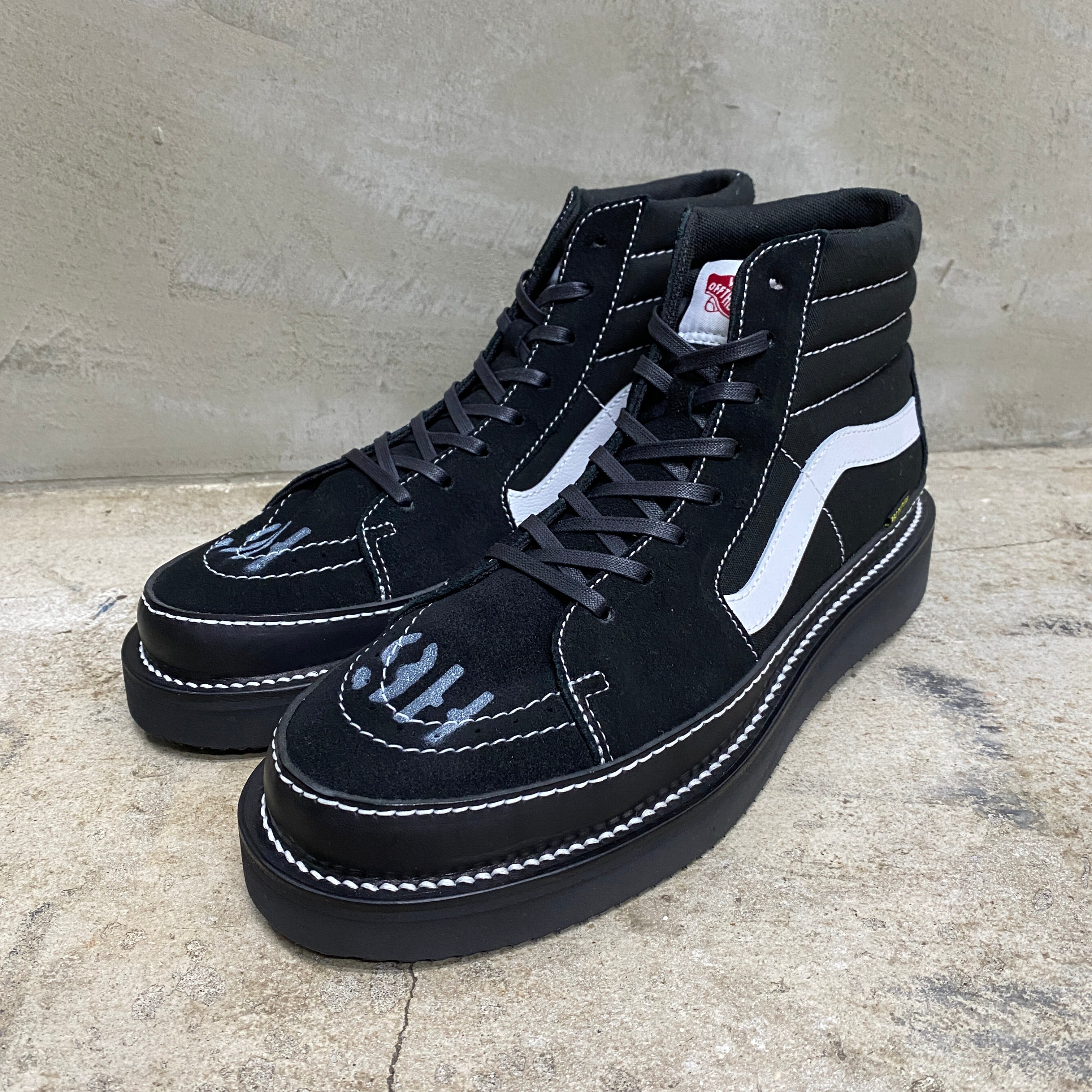 CUSTOM CUSTOM COMFYCUSH SK8-HI -RECOUTURE × VANS × ANEX-